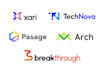 design modern minimal tech logo for ai saas startup software app crypto business