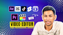 do professional video editing, youtube video editing