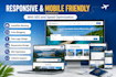 create ai powered travel affiliate website for passive income