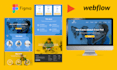 do webflow website, webflow website design, figma to webflow, web design