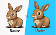 recreate, redesign logo or image and do manual vector tracing