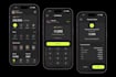 create a design fintech app, banking app, crypto, and wallet app UI UX in figma