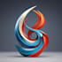 stylish 3d business logo design