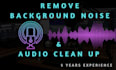 remove background noise from your video and audio