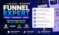 do sales funnel on clickfunnels, go high level, simvoly, systeme io