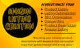 do amazon listing writing with SEO listing optimization