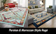 design persian and moroccan style rugs for you