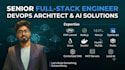 be your senior full stack engineer devops architect and laravel expert
