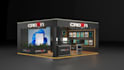 design 3d exhibition stall, trade show booth