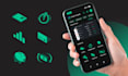 design a creative icon for the website, apps and print