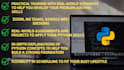 teach you python programming, beginner to advanced