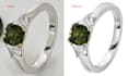 do high end image editing of jewelry retouching in photoshop
