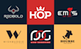 design elegant, flat and unique business logo