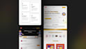 do figma UI design for website and apps