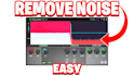 remove background noise, buzz, rain noise, fan, clean audio