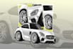 make your car into a mini car cartoon