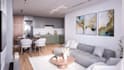 interior 3d renders and 360 panorama of apartment, house