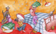 create hand painted watercolor illustrations