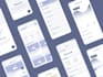 design unique IOS UI wireframe kit