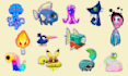 draw your monsters, aliens and creatures