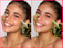 edit corporate headshot ,high end beauty portrait retouching