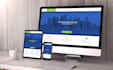 create your website using HTML, CSS, javascript, react