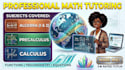 tutor you basic math, algebra, precalculus, and calculus