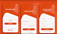 design mobile app screenshots for IOS android app