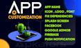 reskin, modify or redesign your codecanyon android app