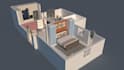 create 3d floor plan and interior design in sketchup