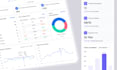 design saas, CRM and admin panel, dashboard UI UX design in figma