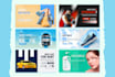 do luxury hero image, website headers and web banner design
