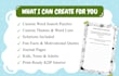 create a theme and niche based word search puzzle
