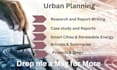 write urban planning and policy