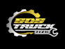 provide an awesome dispatch and logistic truck logo
