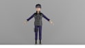 do 3d character modeling and texturing for games,animation,3d printing