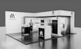 design trade show booth, exhibition booth, exhibition stand and kiosk