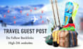 provide travel backlinks with travel guest posting