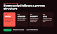 write youtube scripts for true crime, cash cow and documentary channels