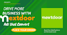 create nextdoor ads that converts leads