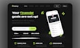 design a landing page or homepage with great uiux design