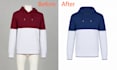do symmetrical neck joint, wrinkle removal, and clothing shaping for ecommerce