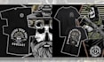 design custom tactical skull artwork with military gear