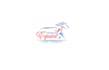 design equine breathing treatment logo