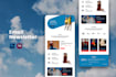 design a responsive HTML email template or newsletter