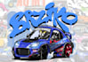 do awesome automotive jdm cartoon car illustration