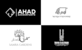 design arabic logo and modern arabic calligraphy design