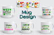 create a beautiful custom mug design asap