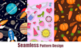 design unique seamless pattern and textile print