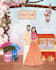 design customized animated caricature wedding invitation